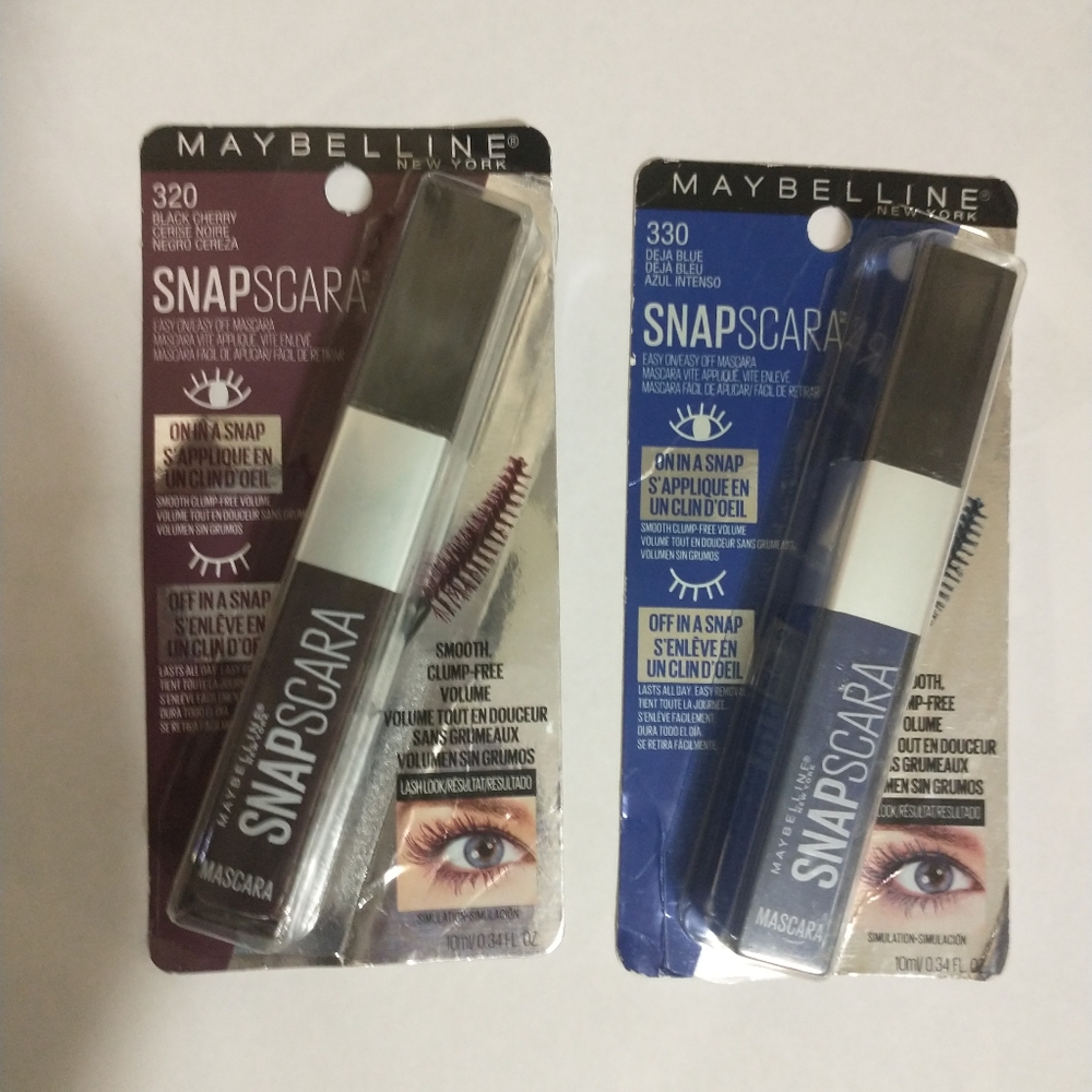 MAYBELLINE SNAPSCARA EASY ON/EASY OFF MASCARA.